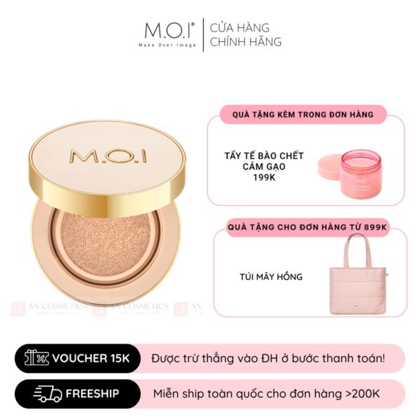 Phấn nước m.o.i. premium baby skin cushion
