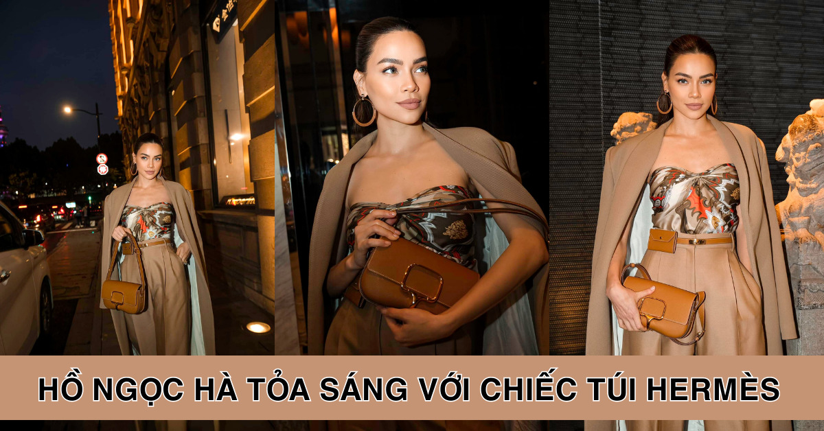 Hồ Ngọc Hà tỏa sáng với túi hermès (1)