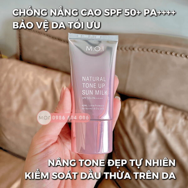 Review kem chống nắng M.O.I có tốt không Giá bao nhiêu Mua ở đâu  (6)