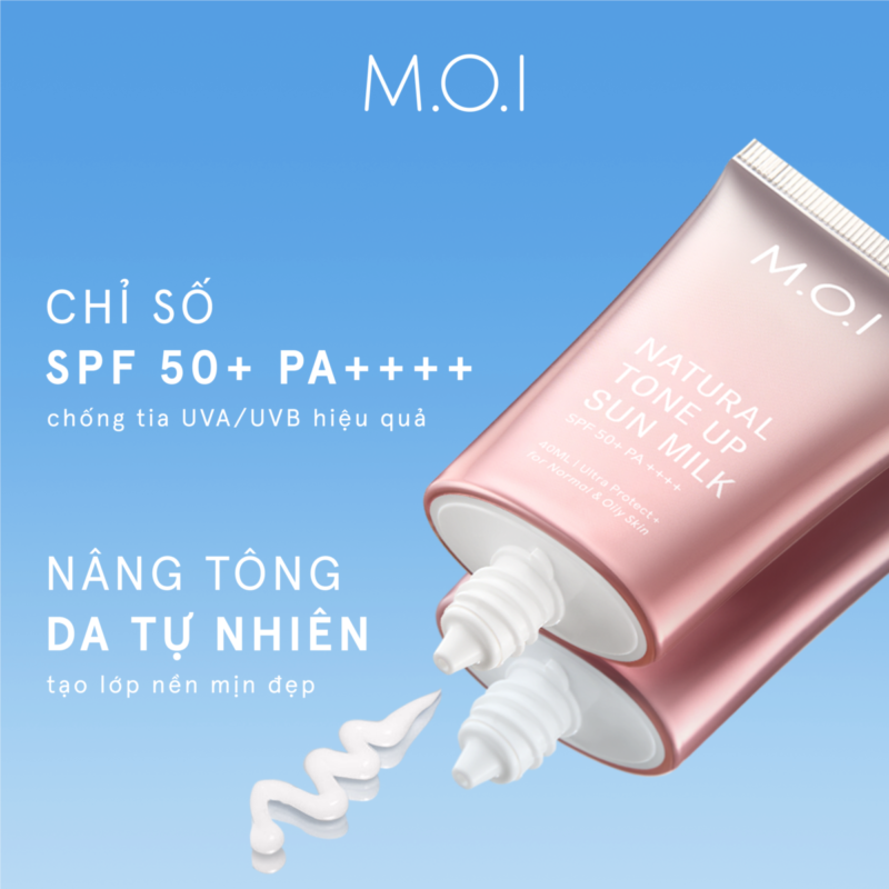 kem chống nắng dạng sữa M.O.I Hồ Ngọc Hà natural tone up 40ml (5)
