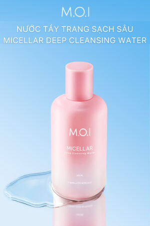 nước tẩy trang sạch sâu m.o.i micellar deep cleansing water hồ ngọc hà (1)
