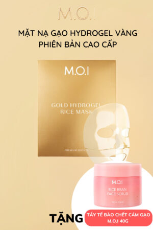 mặt nạ gạo m.o.i hydrogel hồ ngọc hà