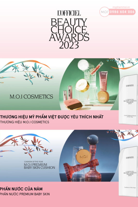 Cuối năm, M.O.I Cosmetics liên tiếp ẳm trọn 2 giải thưởng danh giá tại L'Officiel Beauty Awards 2023 (7)