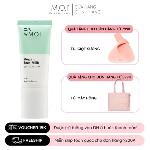 kem chống nắng thuần chay m.o.i 50ml
