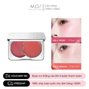 má hồng kem m.o.i