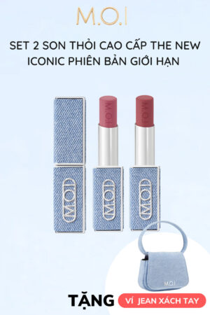 set 2 son thỏi cao cấp m.o.i the new iconic