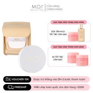 Bộ Đôi Phấn Nước Baby Skin Và Phấn Phủ M.O.I