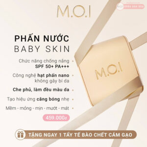 review phấn nước m.o.i baby skin cushion phiên bản mới 2024 có tốt không (6)