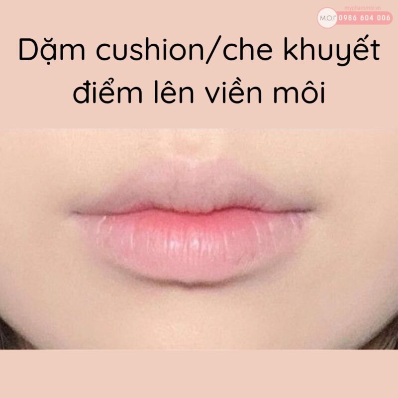 Hướng dẫn đánh son lòng môi Ombre với son môi của Hồ Ngọc Hà (2)