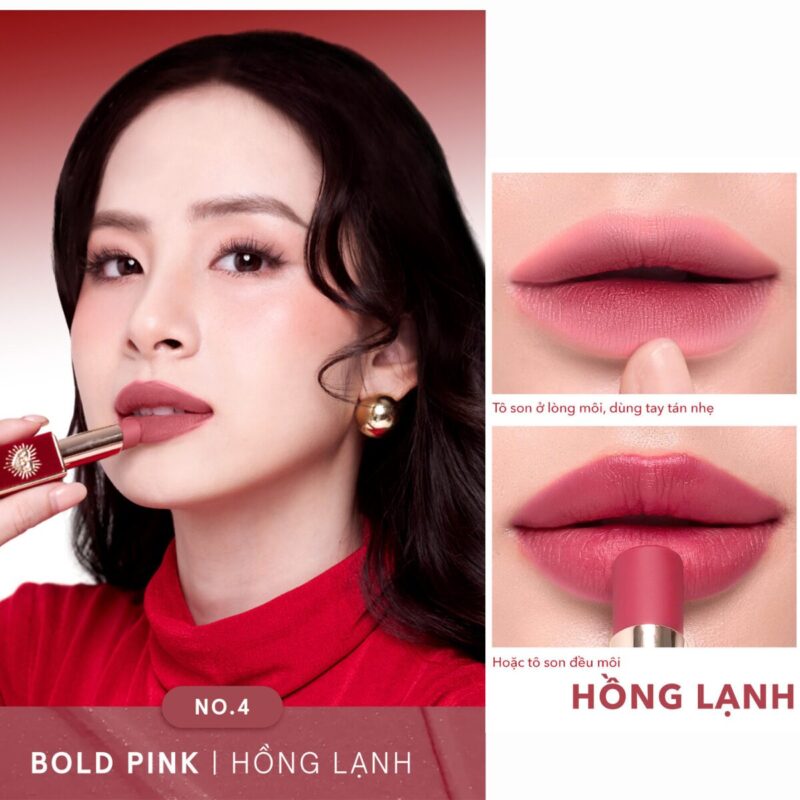 Hướng dẫn đánh son lòng môi Ombre với son môi của Hồ Ngọc Hà (6)