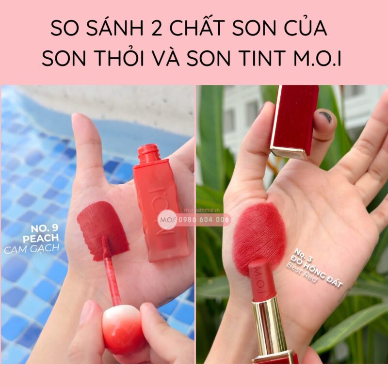 son m.o.i có gây khô môi không