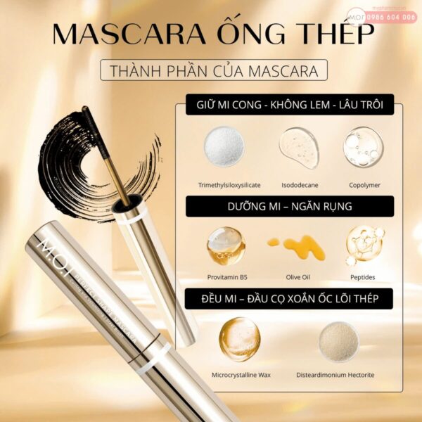 Review mascara M.O.I của Hồ Ngọc Hà có tốt không Giá bao nhiêu Mua ở đâu (3)