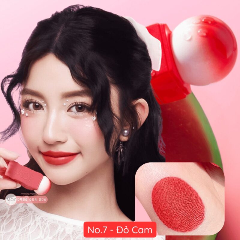 Top 4 màu son tint MOI Cotton Candy tươi tắn và rạng rỡ cho mùa hè (1)