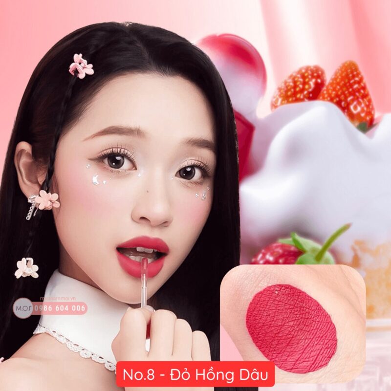 Top 4 màu son tint MOI Cotton Candy tươi tắn và rạng rỡ cho mùa hè (2)