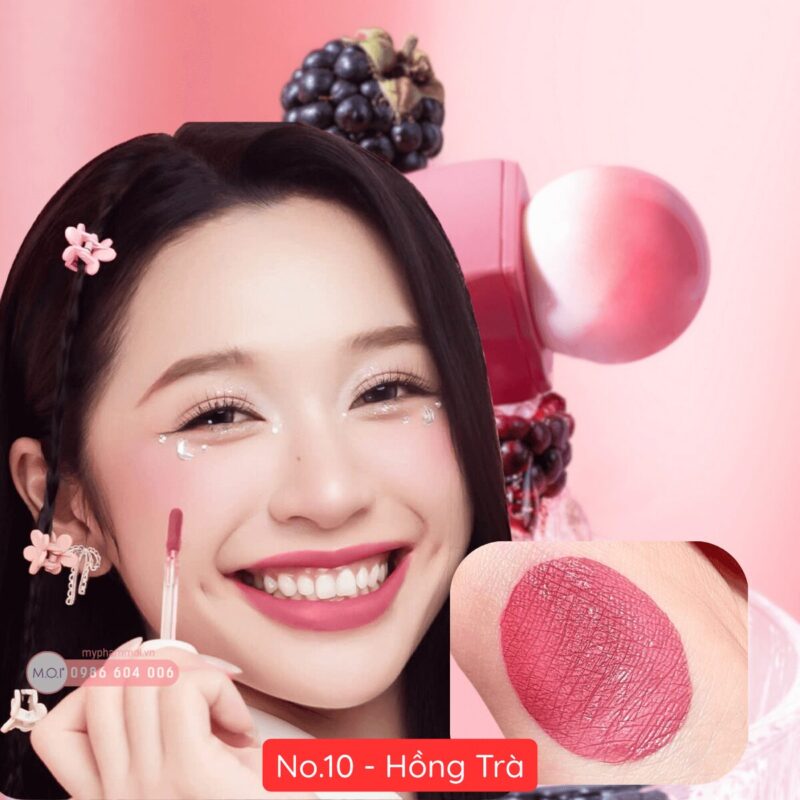 Top 4 màu son tint MOI Cotton Candy tươi tắn và rạng rỡ cho mùa hè (3)