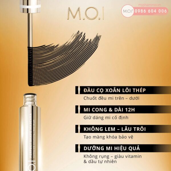 chuốt mi m.o.i perfect shape mascara (7)