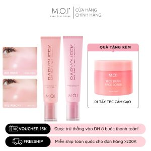 (TẶNG QUÀ) Combo 2 Má Hồng Sữa M.O.I Baby Cheek 14ml