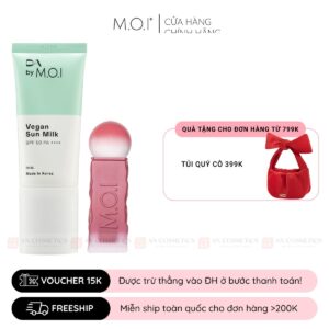 Bộ Đôi Kem Chống Nắng Thuần Chay Và Son Tint Lì Cotton Candy