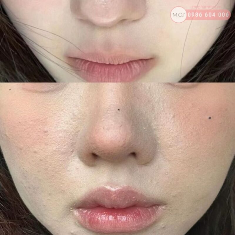 phấn nước M.O.I có bị xuống tone màu không (1)