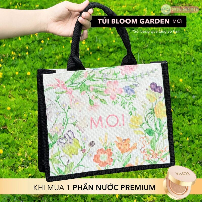 túi cói bloom garden m.o.i png