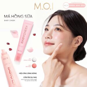 hướng dẫn layout makeup tự nhiên với má hồng sữa baby cheek