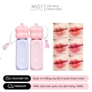 set 2 son tint bóng gummy m.o.i