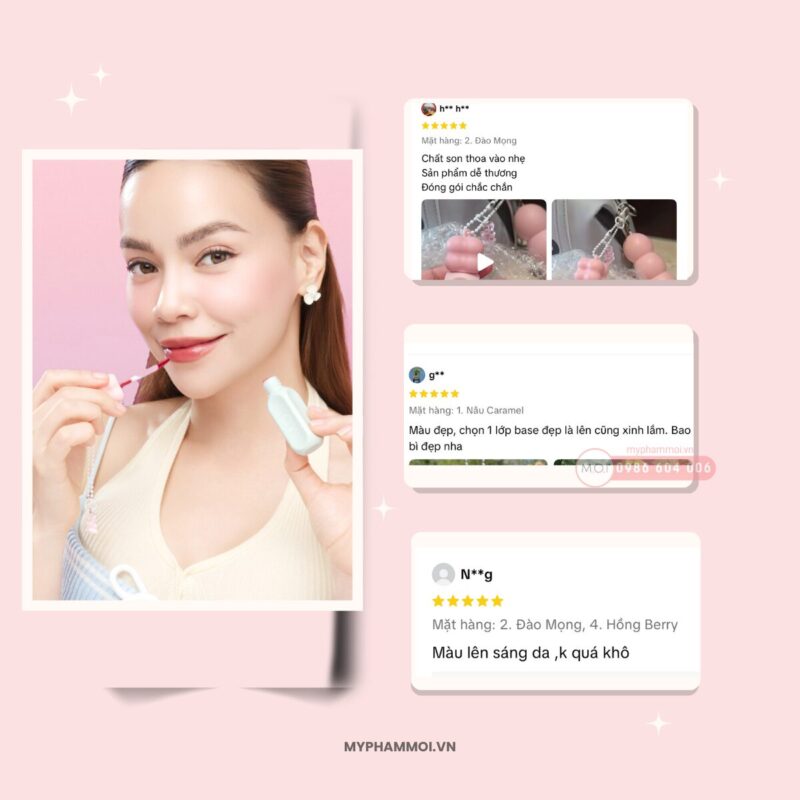 son m.o.i có bị khô môi không