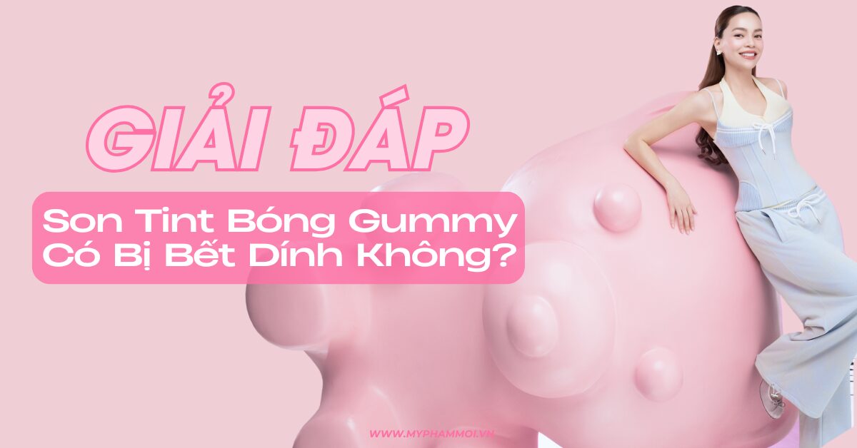 son tint m.o.i gummy có bị bết dính không 3