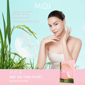 mặt nạ gạo m.o.i hồ ngọc hà