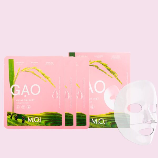mặt nạ gạo m.o.i hydrogel phiên bản cải tiến mới 4