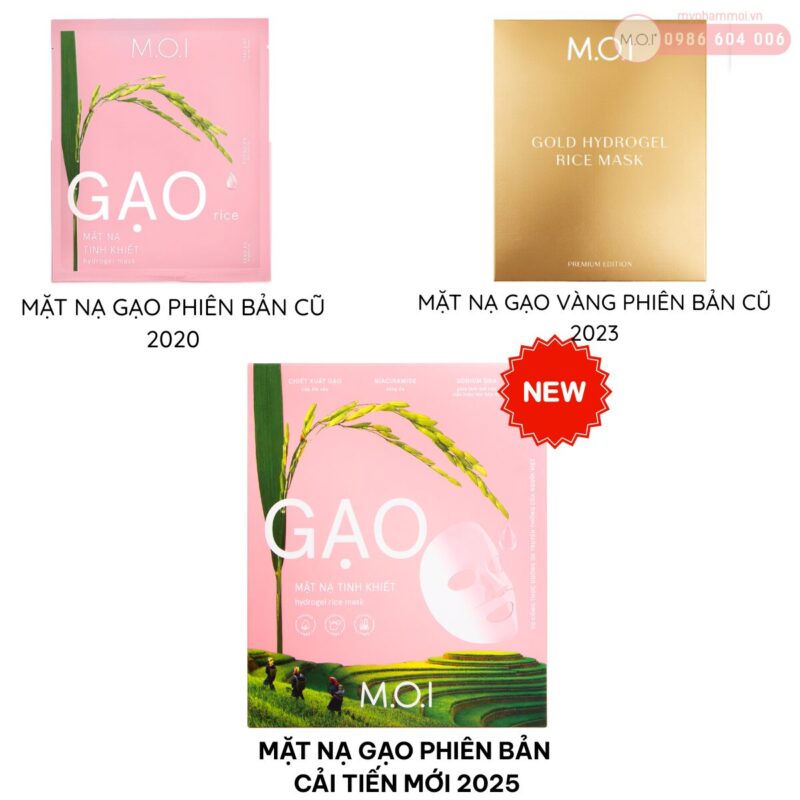 review mặt nạ gạo m.o.i có tốt không