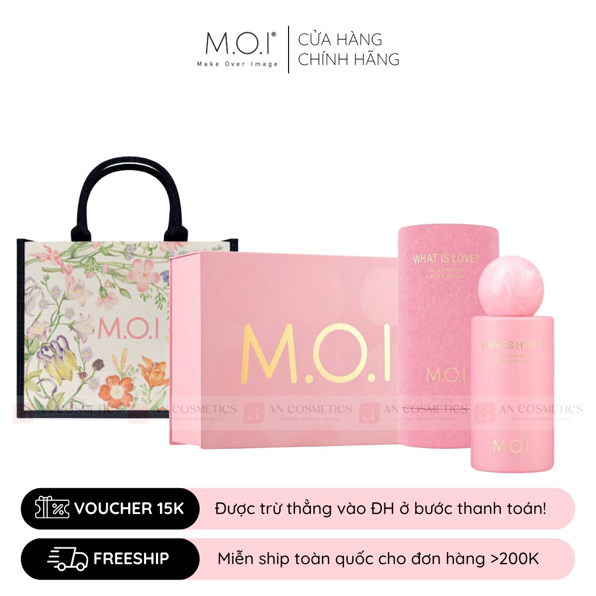 set nước hoa what is love m.o.i