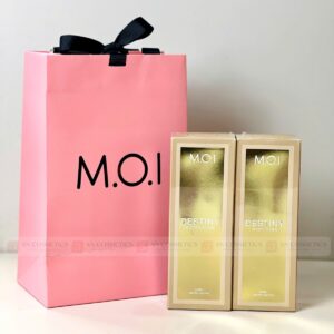 bộ đôi sữa tắm và sữa dưỡng thể m.o.i kèm túi giấy m.o.i (1)