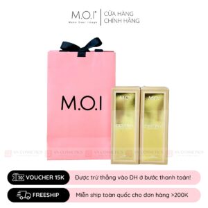 SET QUÀ TẶNG: Bộ Đôi Sữa Tắm Và Sữa Dưỡng Thể M.O.I Hương Nước Hoa Destiny + Túi Giấy Hồng