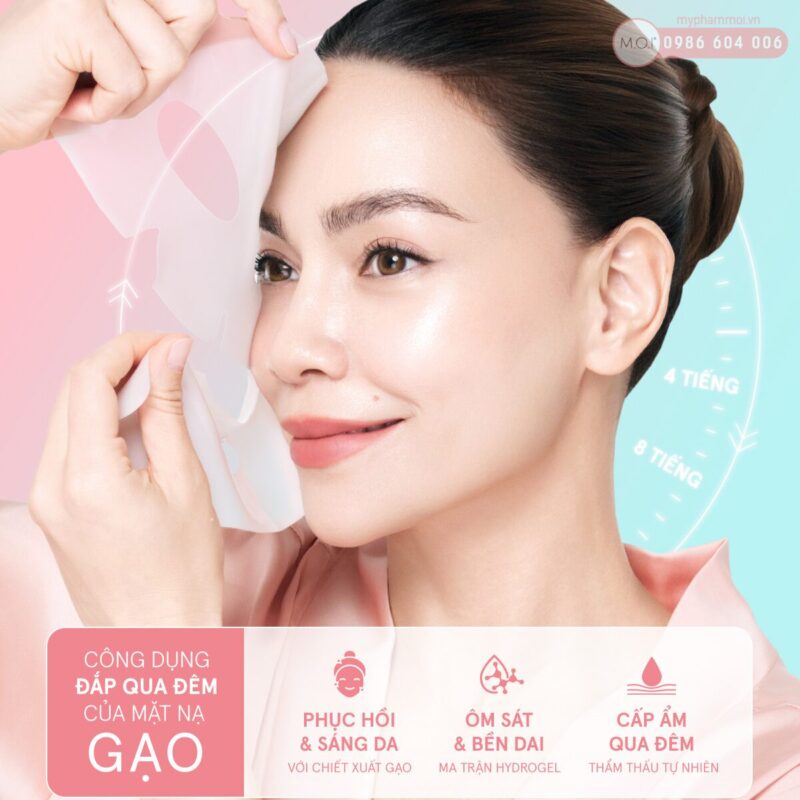 mặt nạ gạo m.o.i có đắp qua đêm được không 2