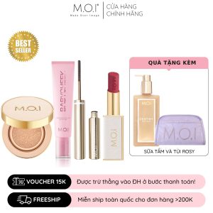 bộ trang điểm hằng ngày m.o.i
