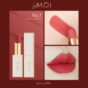 son thỏi love m.o.i phiên bản lễ hội holiday No.1 cam đào