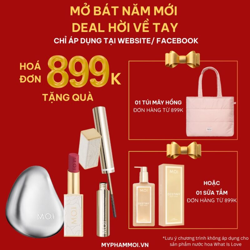 m.o.i cosmetics khuyến mãi 1
