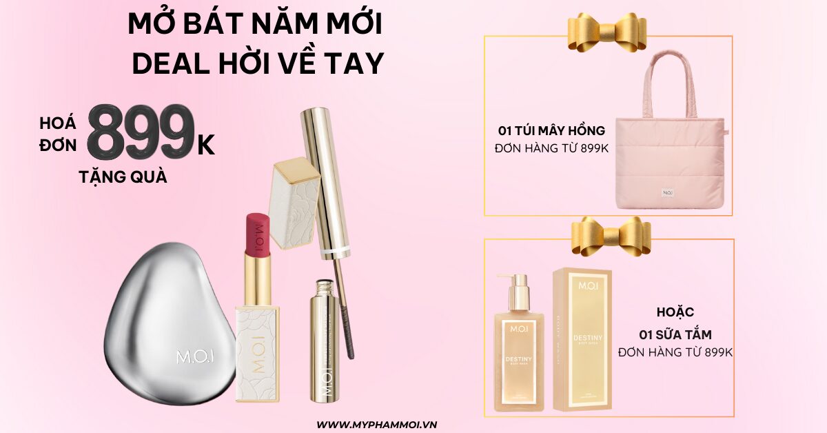 m.o.i cosmetics khuyến mãi