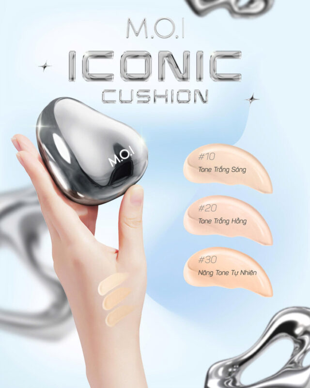 phấn nước m.o.i iconic phiên bản mới