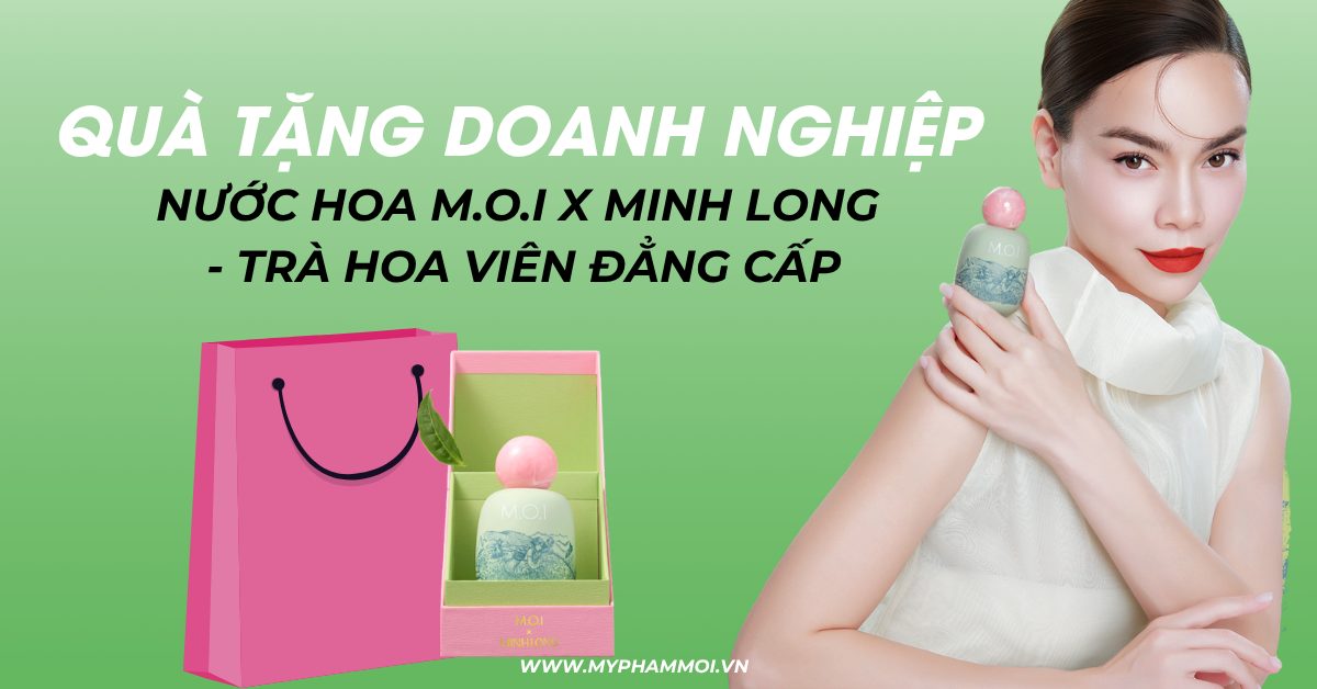 Quà Tặng Doanh Nghiệp Cao Cấp Nước Hoa M.O.I Minh Long - Trà Hoa Viên Đẳng Cấp